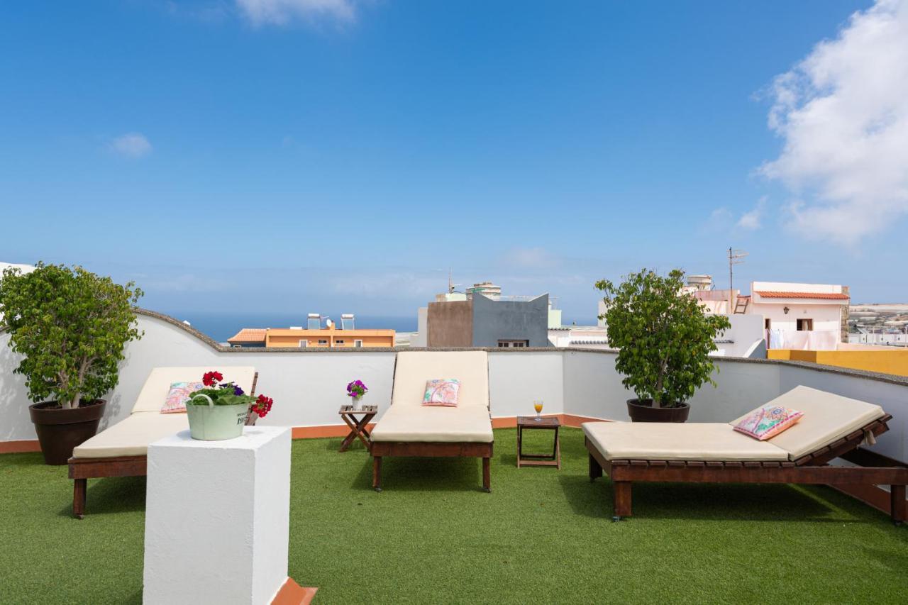 The Yellow House - Solarium - Climatized Pool Gáldar Exterior photo