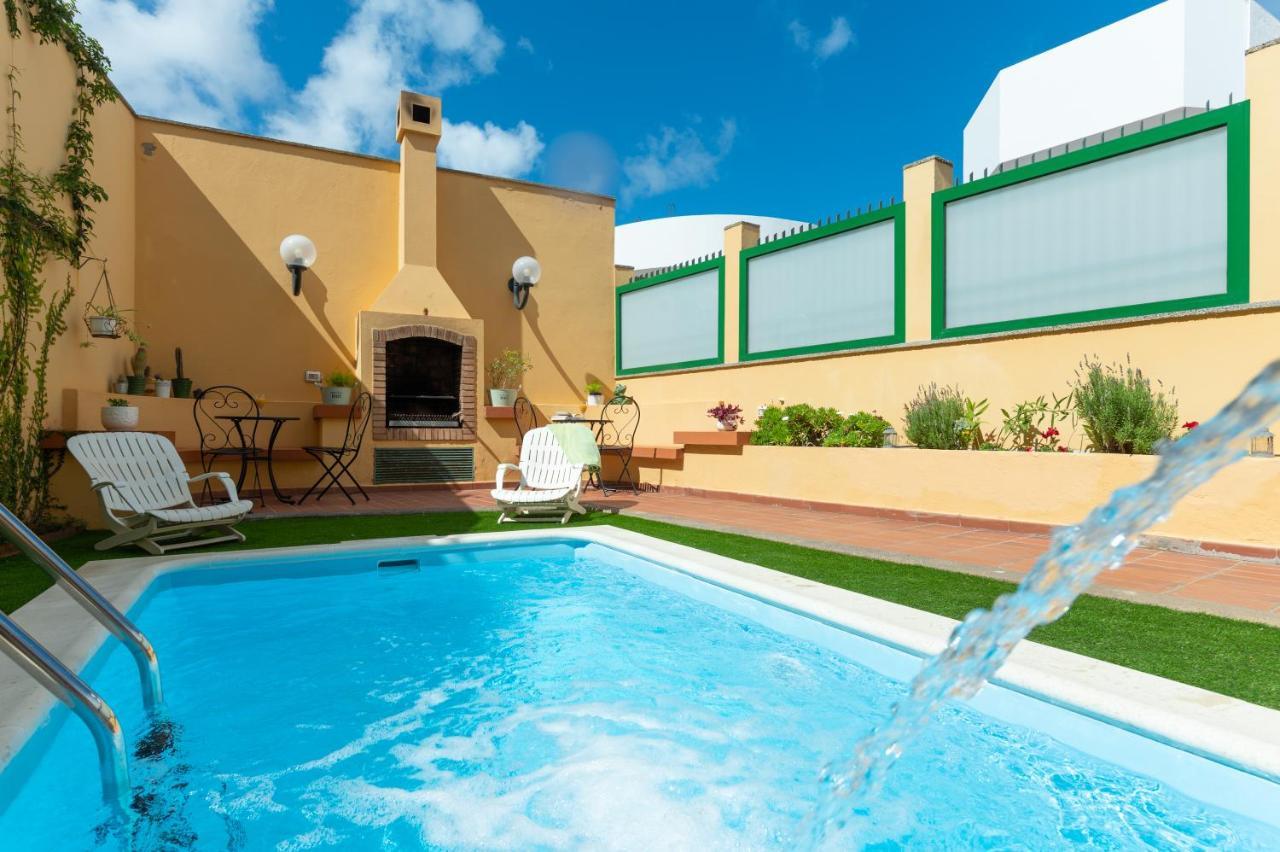 The Yellow House - Solarium - Climatized Pool Gáldar Exterior photo
